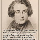 english author CHARLES DICKENS motivational inspirational QUOTE POSTER 20x30