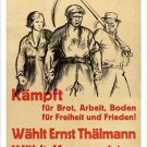vintage ad poster GERMAN INTERWAR communist historic POLITICAL 20x30 new #7