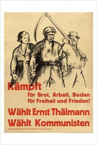 vintage ad poster GERMAN INTERWAR communist historic POLITICAL 20x30 new #7