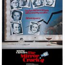 agatha CHRISTIE'S the MIRROR CRACKED movie poster LANSBURY mystery 20x30