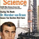 popular science VINTAGE MAGAZINE COVER POSTER jan 1963 technology 20x30 NEW