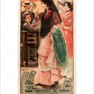 CORRIDAS DE TOROS 1913 vintage spanish ad poster COLORFUL DANCER 20x30