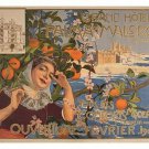 joan llaverias GRAND HOTEL, MALLORCA vintage travel poster 20x30 SPANISH