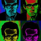 ELVIS COSTELLO celebrity SINGER pop art POSTER multiple images COLORFUL 20x30