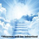 HEAVEN in his SOUL inspirational RELIGIOUS POSTER jesus image 20x30 LIGHT