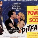 PITFALL FILM NOIR movie poster lizbeth SCOTT dick POWELL jane WYATT 20x30  -PW0