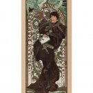LORENZACCIO PLAY SARAH BERNHARDT vintage poster FRANCE 20x30 A. Mucha 1896
