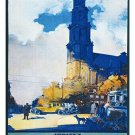 VISIT HOLLAND vintage french tourism poster COLLECTORS HISTORIC 20x30 new