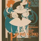 THE AULT AND WIBORG COMPANY william henry bradley VINTAGE AD POSTER 20x30