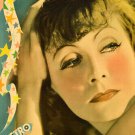 GRETA GARBO HEADSHOT poster RETOUCHED EVOCATIVE brooding RARE 20x30