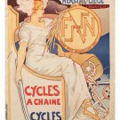 EMILE BERCHAM fabrique nationale FRENCH VINTAGE BICYCLE POSTER 20x30 hot new