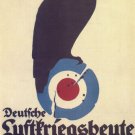 DELKA - German AIR-TROPHIES Exhibit VINTAGE POSTER J Gipkens 1917 20x30 HOT