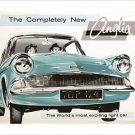 VINTAGE CAR POSTER 1959 trade catalog for FORD ANGLIA 105E rare hot 20x30