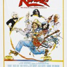 ROADIE movie poster BLONDIE MEATLOAF ALICE COOPER on-the-road ACTION 20x30