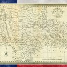 ARROWSMITH KENNEDY 1841 Republic of Texas map POSTER 20x30 HISTORICAL rare!