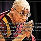 14TH DALAI LAMA tenzin gyatso INSPIRATIONAL QUOTE POSTER 20x30 kindness 14TH DALAI LAMA tenzin gyatso INSPIRATIONAL QUOTE POSTER 20x30 kindness