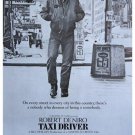 classic TAXI DRIVER movie poster ROBERT DENIRO JODIE FOSTER NYC TALE 20x30 - SW0