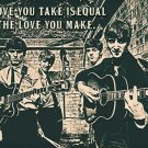 liverpool england BEATLES POSTER ABOUT LOVE classic music collectors 20x30
