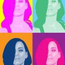 KATY PERRY singer celebrity MULTIPLE IMAGE pop art poster BRIGHT 20x30 new