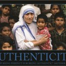 Mother Teresa Authenticity Motivation Inspiration Quote Poster 20x30