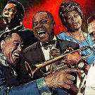 Greatest Jazz Players Best Artist Hall of Fame Collage Home Decor Poster