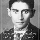 FRANZ KAFKA photo quote poster INSPIRATIONAL MOTIVATIONAL collectors 20x30