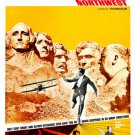ALFRED HITCHCOCK'S NORTH BY NORTHWEST movie poster CARY GRANT new 20x30 -VW0