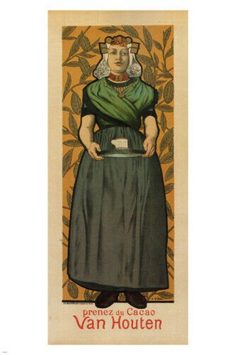 Cocoa vintage AD poster adolphe WILLETTE france 1893 20x30 HOT NEW