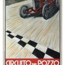 COMPETITION CAR vintage ad poster ITALY1927 20x30 RACING SPEED SPORTY  - PY1