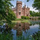 vintage photo poster SCHLOSS MOYLAND CASTLE germany neogothic 20x30 UNIQUE