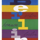 BERLIN TRAVEL POSTER Germany 1955  Richard Blank 20x30 MODERN ART hot rare