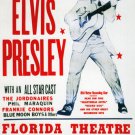 ELVIS PRESLEY show poster JACKSONVILLE, FLA singer dancer SUPERSTAR 20x30 ELVIS PRESLEY show poster JACKSONVILLE, FLA singer dancer SUPERSTAR 20x30