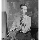 MUSICIAN DAVE TOUGH portrait b/w classic poster NY, NY 1946 unique 20x30 ART