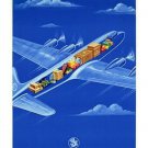 FRENCH airline VINTAGE travel poster MESSAGERIES prized design 20x30 HOT