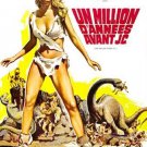 RAQUEL WELCH movie poster UN MILLION D'ANNEES AVANT JC dinosaurs SEXY 20x30