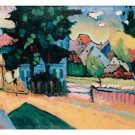 Vasily Kandinsky View of Murnau FINE ART POSTER 20x30 VIBRANT abstract Vasily Kandinsky View of Murnau FINE ART POSTER 20x30 VIBRANT abstract