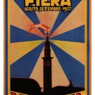 Vicenza's Fair VINTAGE TRAVEL POSTER L. VERONESE ITALY 1927 20x30 lovely!