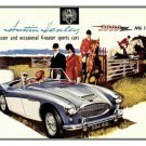Austin Healey 3000 Sports Car Poster 1959-1968 Classy British Design 20x30