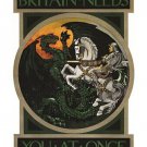 WWI parlimentary recruitment poster BRITAIN NEEDS YOU AT ONCE classic 20x30
