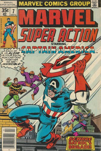 MARVEL VINTAGE COVER POSTER Captain America RARE HOT NEW 20x30-PY1