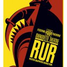 MARIONETTE THEATRE presents RUR wpa vintage arts poster 1937 for home decor