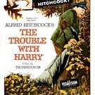 alfred hitchcock's THE TROUBLE WITH HARRY 1955 movie poster OFFBEAT 20x30
