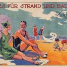 ZWIEBACK WIEN vintage ad poster AUSTRIA 1925 20x30 NEW beach SCENE superior