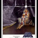 STAR WARS movie poster sexy princess LEIA & LUKE skywalker LIGHTSABER 20x30- UY1