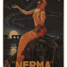 EGYPTIAN CIGARETTES NERMA vintage ad poster G Camps France 1924 20x30 HOT