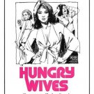 1972 HUNGRY WIVES with appetite for diversion MOVIE POSTER indie fave 20x30