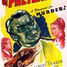 film noir THE PRETENDER movie poster ALBERT DEKKER KATHERINE CRAIG 20x30