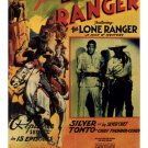 The Lone Ranger MOVIE POSTER by John English THUNDERING EARTH 1938 20x30 NEW