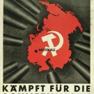POLITICAL POWER german interwar communist poster SYMBOLIC 20x30 vintage NEW