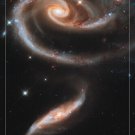 A ROSE made of GALAXIES hubble space image poster STARS OUTER SPACE 20x30 A ROSE made of GALAXIES hubble space image poster STARS OUTER SPACE 20x30